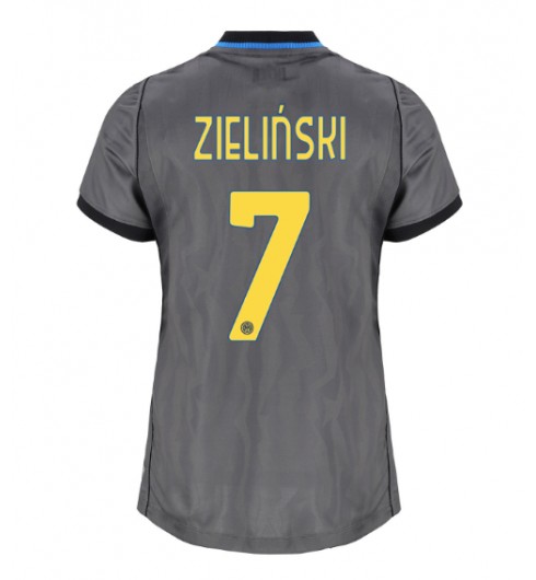 Inter Milan Piotr Zielinski #7 Kolmaspaita Naisten 2026-27 Lyhythihainen Inter Milan Piotr Zielinski #7 Kolmaspaita Naisten 2026-27 Lyhythihainen